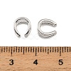 Brass Enhancer Shortener Pendant Bails KK-CBA217A-06P-3