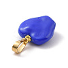 Brass Enamel Pendants FIND-C009-01G-4