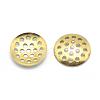 Brass Finger Ring/Brooch Sieve Findings KK-K184-37C-A-03-RS-2