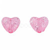 Transparent Crackle Acrylic Beads X-MACR-N006-14-A01-3