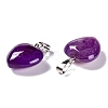 Natural Agate Pendants X-G-I311-A01-3