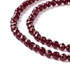 Transparent Glass Beads Strands GLAA-C019-01B-09-3