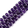 Natural Amethyst Beads Strands G-N327-08C-1