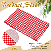 Tartan Pattern Cotton Fabric AJEW-WH0410-121B-2