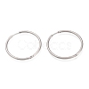 Tarnish Resistant 201 Stainless Steel Huggie Hoop Earrings EJEW-O095-02H-1