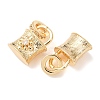 Brass Micro Pave Cubic Zirconia Pendants KK-A279-23G-2
