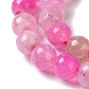 Dyed & Heated Natural Dragon Veins Agate Beads Strands G-P539-A01-06-4