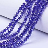 Electroplate Glass Beads Strands EGLA-A034-T6mm-A11-1