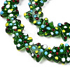 Handmade Bumpy Lampwork Beads Strands LAMP-Q031-012-3