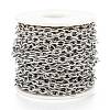 Tarnish Resistant 304 Stainless Steel Textured Cable Chains CHS-O010-04P-3