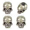 4Pcs Brass Beads KK-FH0008-09A-AS-1