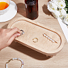 Natural Marble Jewely Display Tray AJEW-WH0709-086A-4