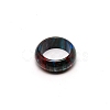 Plain Dome Acrylic Finger Rings for Women RJEW-SZC0001-01B-1