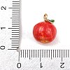 Fruit Alloy Enamel Charms ENAM-P264-02C-G01-4