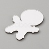 Christmas Acrylic Cabochons SACR-WH0011-05E-2