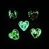 Luminous Handmade Gold Sand Lampwork Beads FOIL-B001-04-2