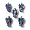 Natural Blue Spot Jasper Pendants G-C095-03P-01-1