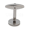 304 Stainless Steel Metal Buttons STAS-M084-12G-03-2