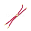 Cotton Cord Bracelet Making KK-F758-03Z-G-2