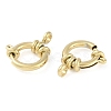 Ion Plating(IP) 304 Stainless Steel Spring Ring Clasps High Polished STAS-P366-90G-2
