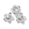 Non-Tarnish 304 Stainless Steel Bead Caps STAS-K194-10P-1