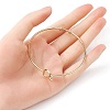 Stainless Steel Hollow Out Heart Bangle BJEW-YW0001-08G-3