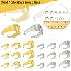 201 Stainless Steel Snap on Bails STAS-FS0001-68-5