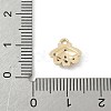 Brass Micro Pave Cubic Zirconia Charms LS-KK-M326-20A-G-3