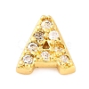 Rack Plating Brass Micro Pave Cubic Zirconia Cabochons KK-F874-04G-A-1