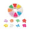 8000Pcs 8 Colors Handmade Polymer Clay Sprinkle Beads CLAY-YW0001-13A-1