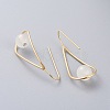 Natural Gemstone Dangle Earrings EJEW-JE03595-4