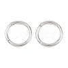 Brass Twister Clasp KK-Z146-04P-03-1
