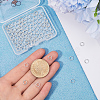 120Pcs Brass Split Rings KK-BBC0023-11B-3