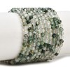 Natural Moss Agate Beads Strands G-J002-03H-A-2