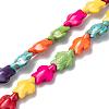 Dyed Synthetic Turquoise Beads Strands G-M152-01-A-3