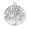 Tibetan Style Zinc Alloy Pendants TIBEP-EA11591YKG-AS-LF-2