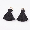 Polycotton(Polyester Cotton) Tassel Pendant Decorations FIND-S280-M-2