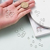 1 Box Brass Open Jump Rings KK-X0059-S-B-4