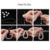 Round Japanese Elastic Crystal String X-EW-G008-01-0.8mm-6