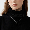 10Pcs 0.9MM 304 Stainless Steel Square Snake Chain Necklaces NJEW-BBC0001-50-5