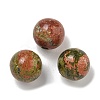 Natural Unakite Beads G-G147-01J-1
