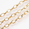 Ion Plating(IP) Handmade 304 Stainless Steel Cable Chains STAS-P200-27G-1