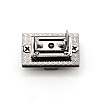 Zinc Alloy Bag Twist Lock Accessories AJEW-WH0258-078C-2