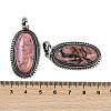 Natural Rhodonite Pendants G-I370-07AS-03-3