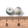 Bright Glazed Porcelain Beads PORC-D300-A08-2