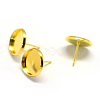 Iron Stud Earring Settings LS-MAK-Q007-22-1