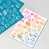 Silk Screen Printing Stencil DIY-WH0341-300-6