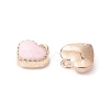 Heart Alloy Enamel Charms ENAM-YW0002-85C-2