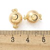 Brass Box Clasps KK-Z083-15G-3