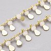 3.28 Feet Handmade Glass Beaded Chains X-CHC-E020-01C-3